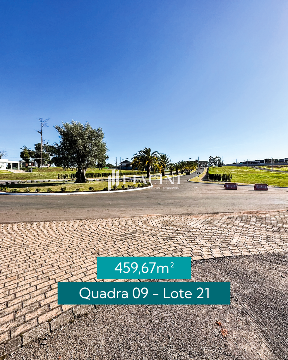 Quadra 09 – Lote 21 – 459,67m² – Condomínio Fechado Blumen Park Premium – Lajeado/RS