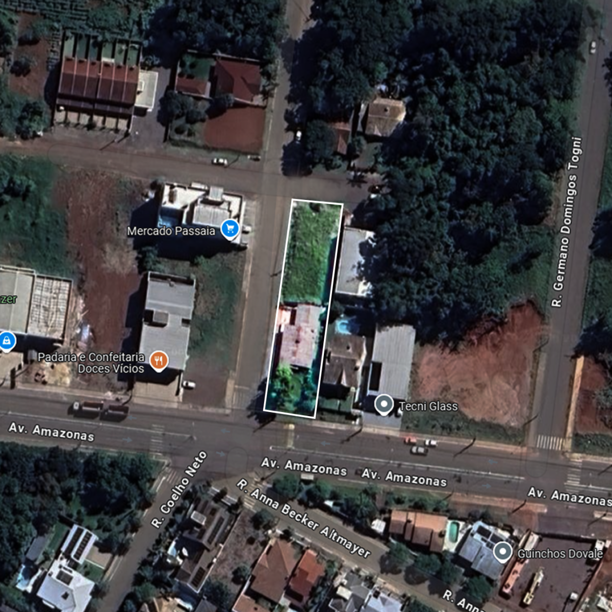 Lote Comercial de Esquina na Avenida Amazonas – Lajeado/RS