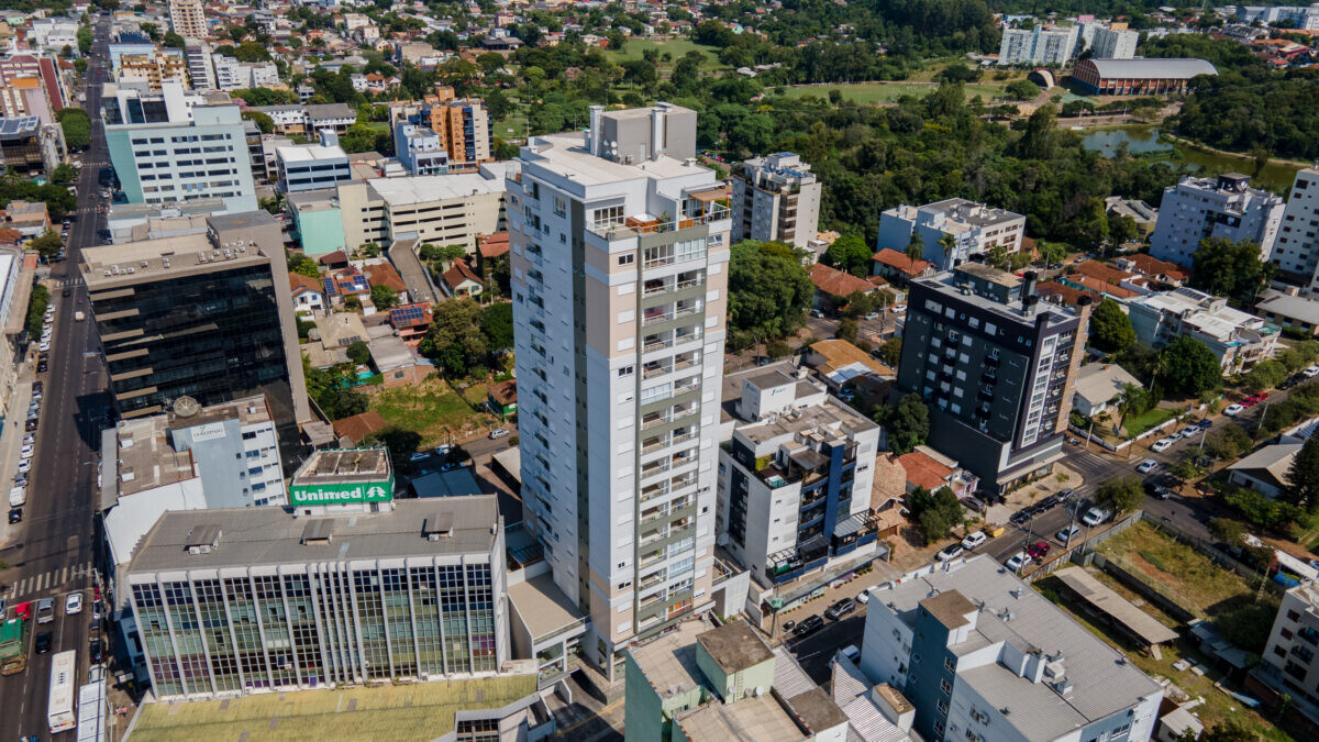 Apartamento Mobiliado e Decorado no Edifício Esmeralda – Centro de Lajeado/RS