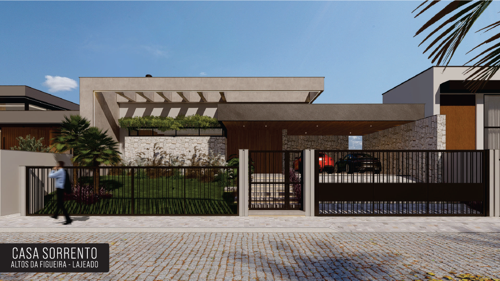 Casa Sorrento com 3 suítes – Loteamento Alto das Figueiras